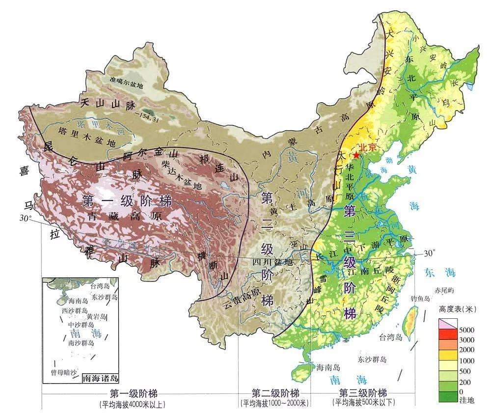 中国四大盆地排名：谁最大？谁最高？谁人口最多？