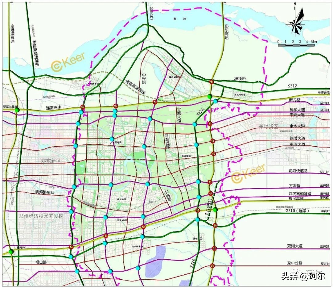 郑州多条快速路网批复，大基建真的来了吗？