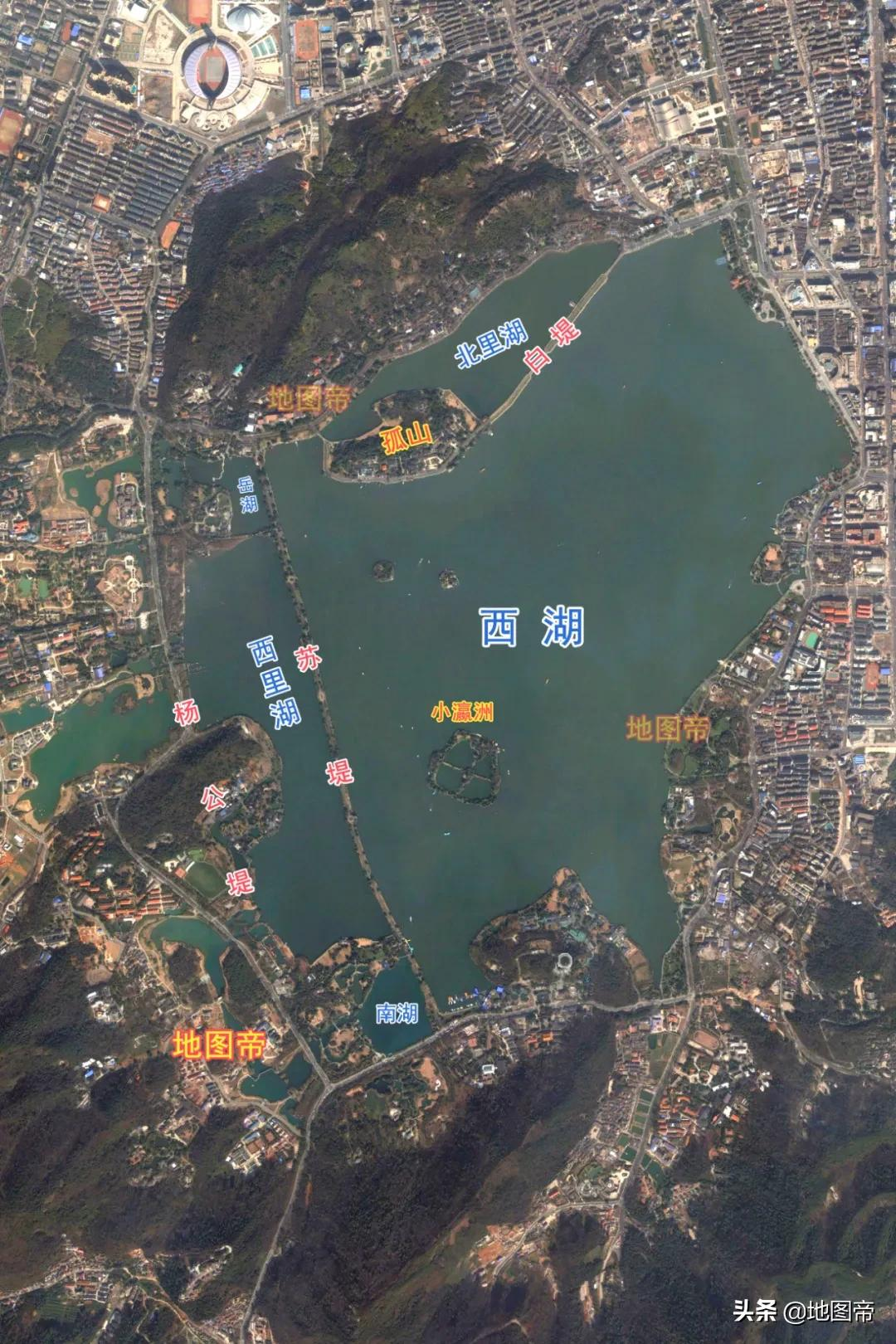 各地城市湖泊，为何杭州西湖名气最大？