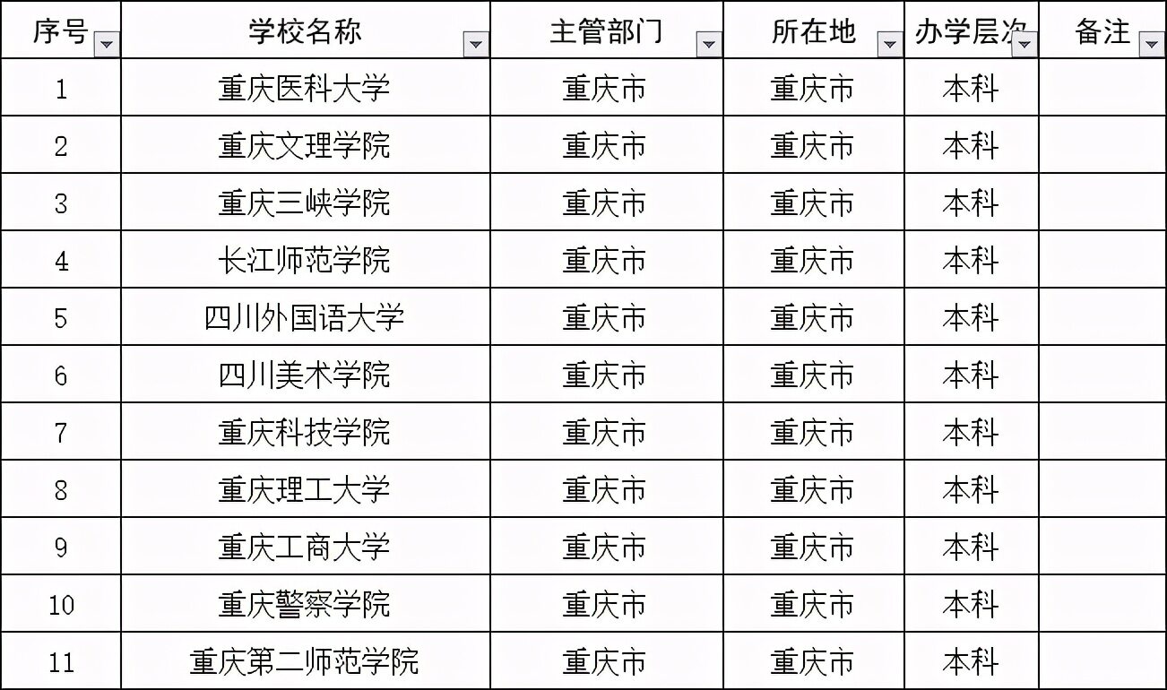 2022年重庆二本大学排名及录取分数线（重庆的二本大学文理科一览表）-第5张图片-PPT汇