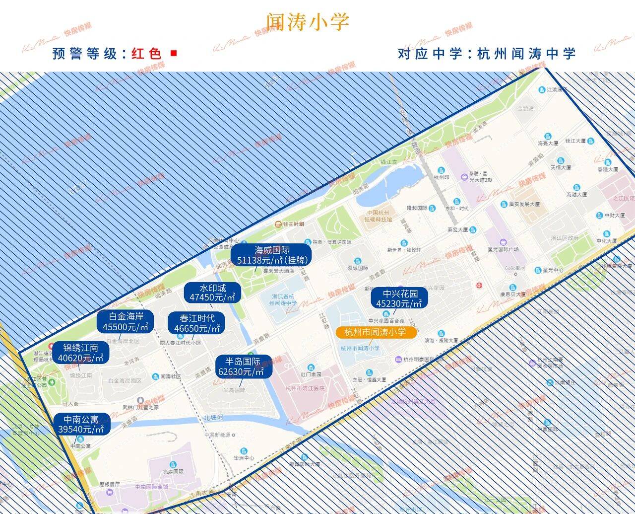 杭州天长小学学区房范围有哪些（杭州最好的学区房划分图）-第15张图片-PPT汇