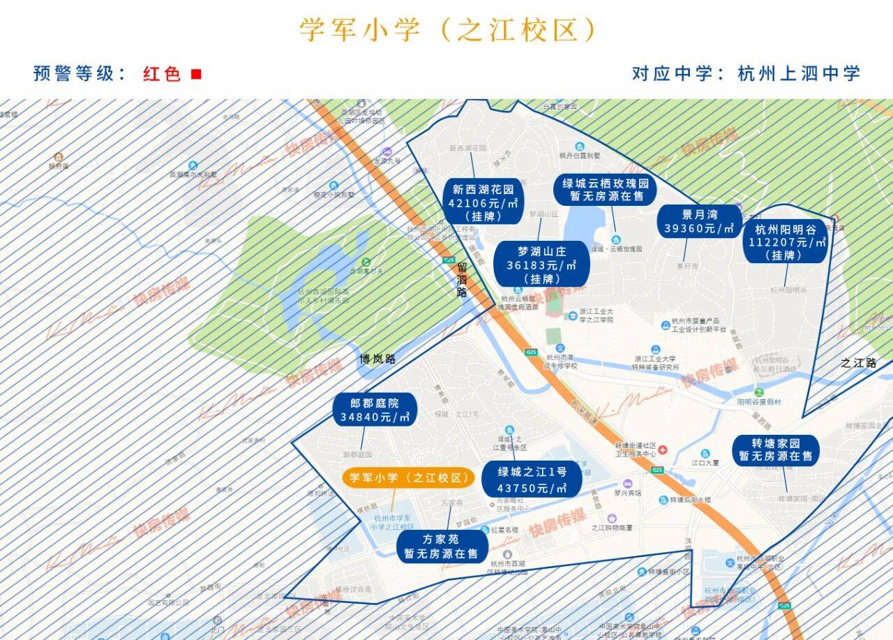 杭州天长小学学区房范围有哪些（杭州最好的学区房划分图）-第17张图片-PPT汇