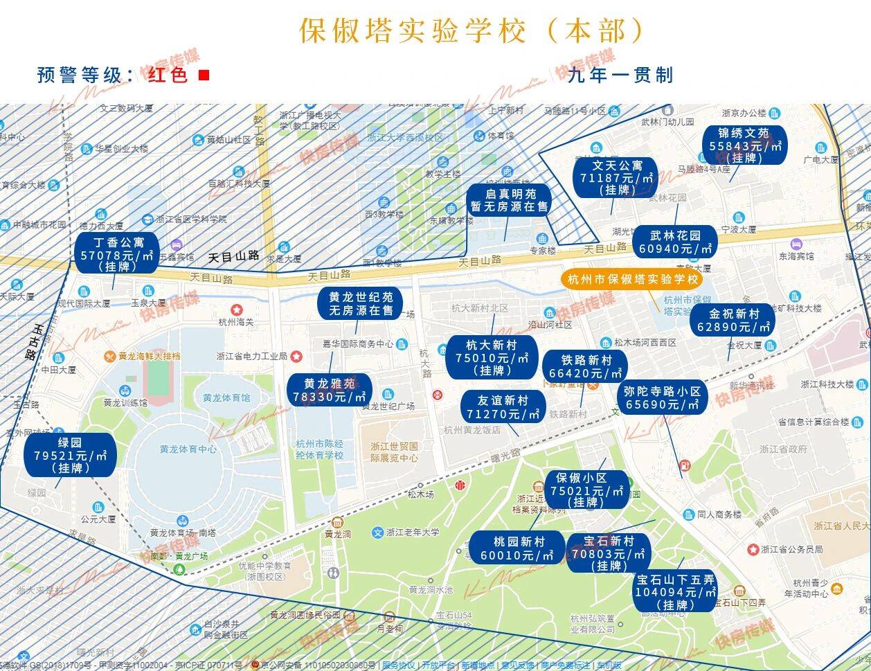 杭州天长小学学区房范围有哪些（杭州最好的学区房划分图）-第25张图片-PPT汇