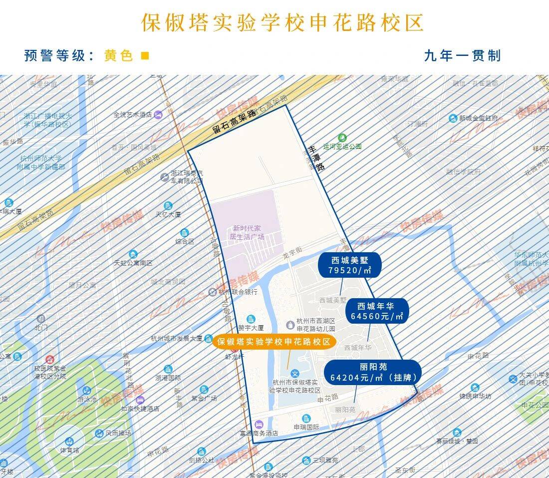 杭州天长小学学区房范围有哪些（杭州最好的学区房划分图）-第28张图片-PPT汇