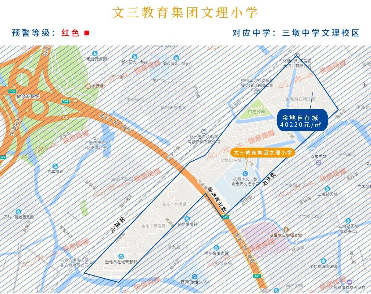 杭州天长小学学区房范围有哪些（杭州最好的学区房划分图）-第32张图片-PPT汇