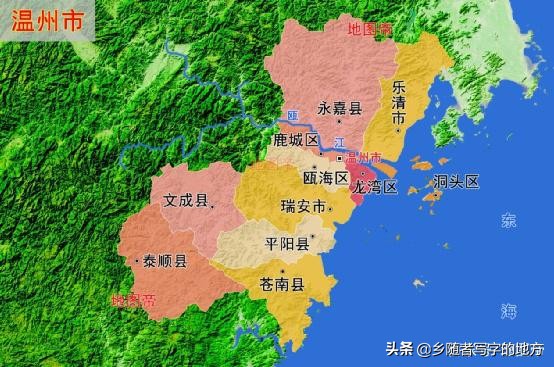 中国行政区划2020——浙江省