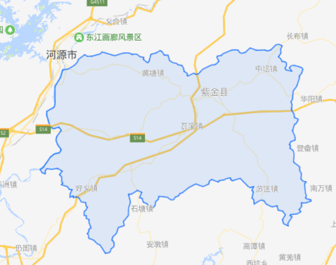 广东省一个县，人口超80万，因为一座山而得名！