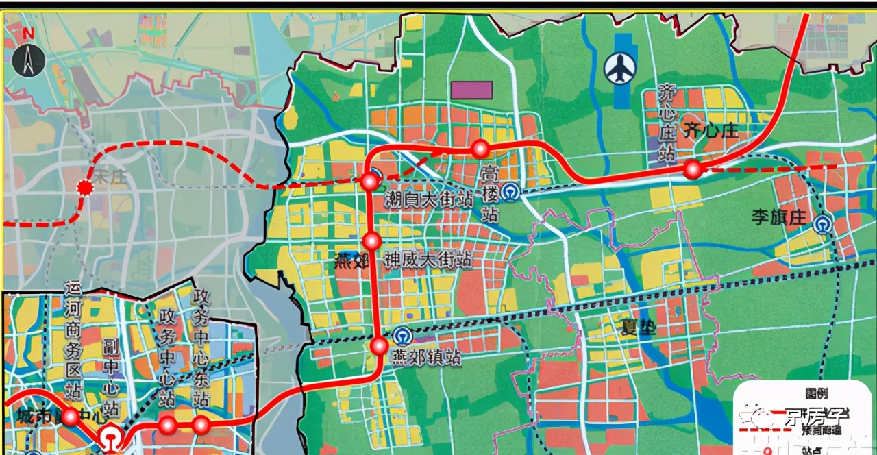 平谷线燕郊增设潮白大街站 R1线有望进地铁三期规划