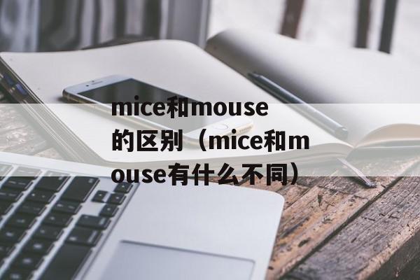 mice和mouse的区别（mice和mouse有什么不同）